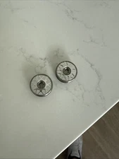 2pcs Silver Golf Weights for Odyssey Stroke Lab, O-Works, Two-Ball Ten Putter