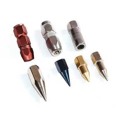 Mouth Grease Nozzle with Flat Steel Ball Design for Easy Greasing