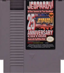 Jeopardy 25Th Anniversary Edition - NES Nintendo Game