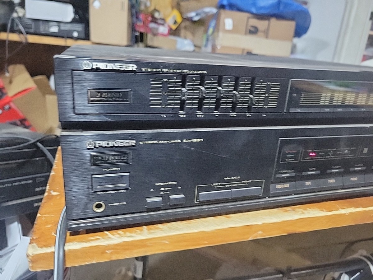 Pioneer SA-1280 Amplifier/Graphic Equalizer Built In As Is Read | eBay