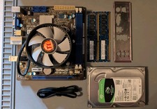 ASRock H61M-VG3 I5 3470 8gb DDR3 500gb HDD COMBO, TESTED WORKING