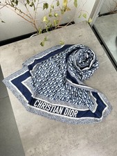 Christian Dior Silk Monogram Scarf Women`s Si...