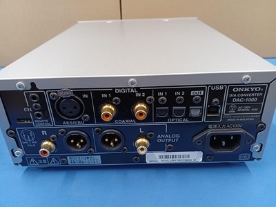 Used ONKYO DAC-1000 D/A converter Japan | eBay