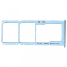 SIM TRAY FOR SAMSUNG GALAXY A51 / A71 MICRO SD CARD ADAPTER BLUE