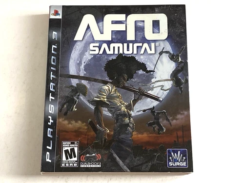 Afro Samurai PS3 Slipcover Only NO GAME PlayStation 3 Slip Cover Empty Original