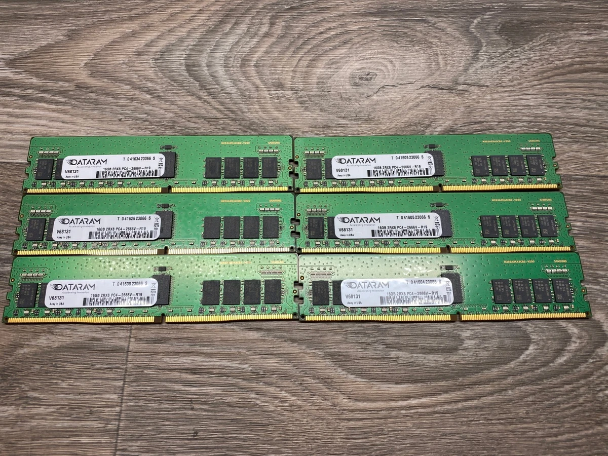 Dataram Computer RAM 16 GB Capacity per Module for sale | eBay