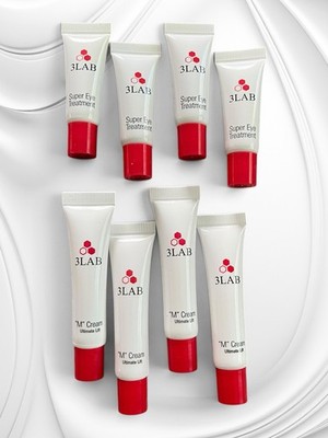 3LAB Skincare Deluxe Travel Sizes Super Eye Treatment /M Cream Ultimate Lift 8pc