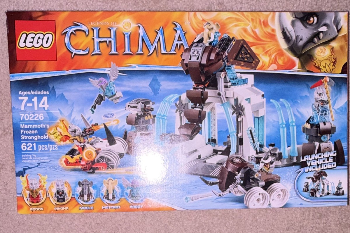 LEGO LEGENDS OF CHIMA: Mammoth's Frozen Stronghold (70226) for