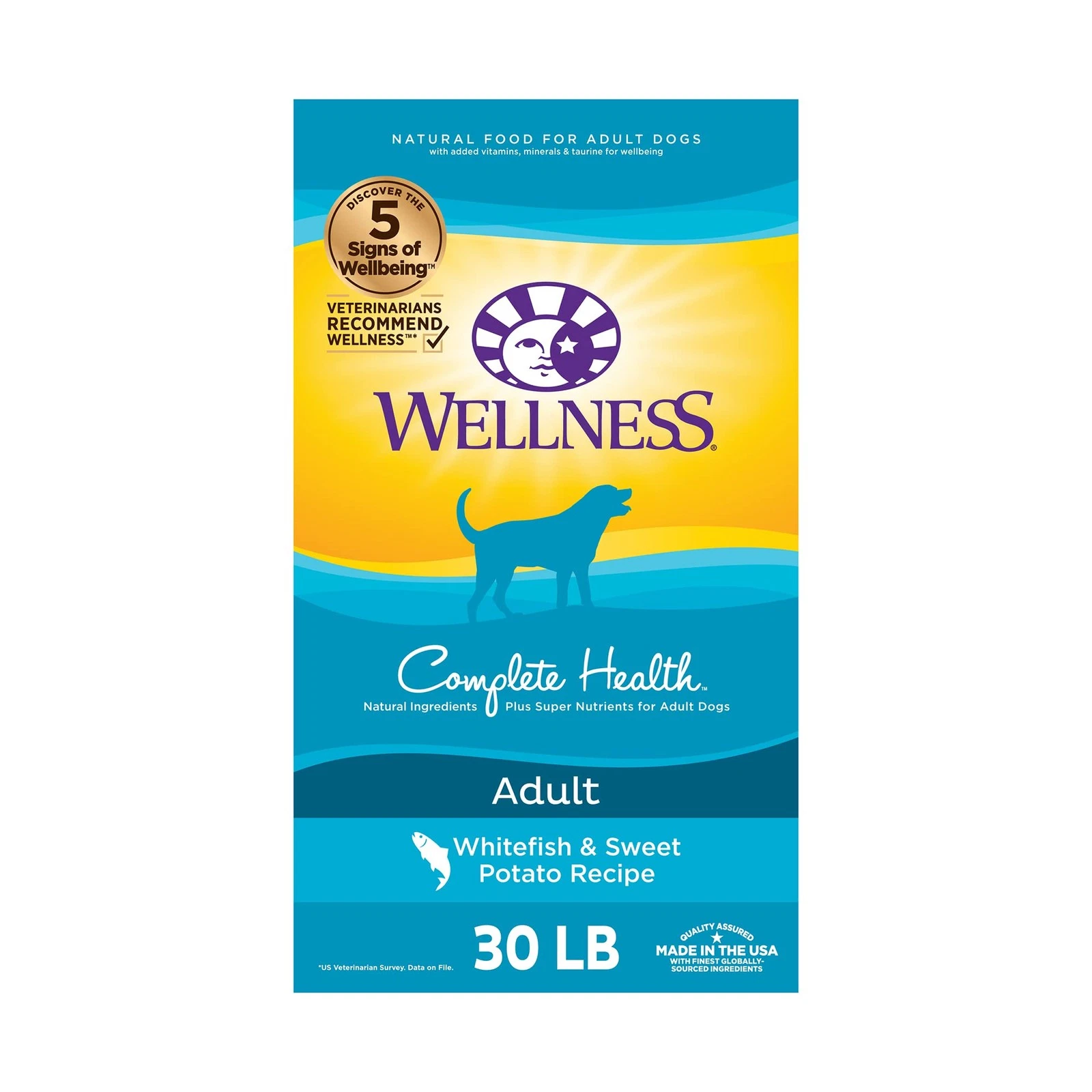 Target 30 Pound Adult Dry Dog Food with Whitefish and Sweet Potato Protein Rich