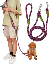 Hands Free Dog Leash Crossbody Dog Running Leash Handsfree Pet Rope for Hiking T