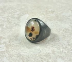 Vintage Sterling Silver Ring Size 9 Weight 19g