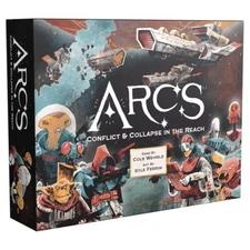 New Leder Games Arcs Board Game + Blighted Reach + Minis + Leader & Lore + Ship!