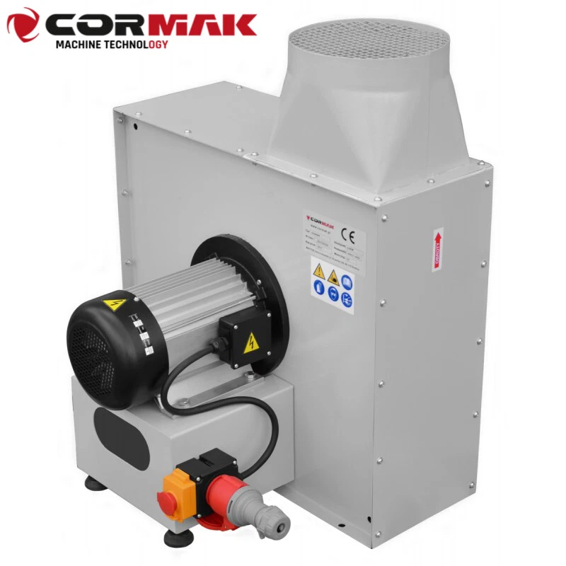 CORMAK Radialgebläse FAN4000 Luftabsaugung Rohrventilator Zentrifugal 6500 m3/h