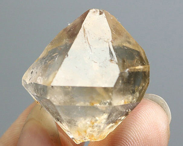 Natural Herkimer Diamond Quartz Crystal Stone Point Healing Mineral Specimen