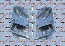 1950-1956 Buick Door Jamb Strikers With Screws. Early Style. Zinc Plated