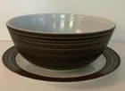 Vintage Terra Corning Ovenware Large Platter and Bowl