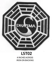 LOST DHARMA "SWAN" INVERSE  PATCH - LST02