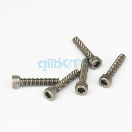 10pcs M6x 10mm-120mm Length GR2 Titanium Hex Socket Head Cap Screw Bolts DIN 912 - Picture 36 of 65