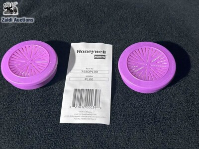 #ad 1 Pair of North 7580P100 Particulate Replacement Respirator Cartridge Filter $11.99