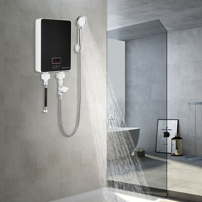 6000W Tankless Water Heater Electric Water Heater for bathroom With ...