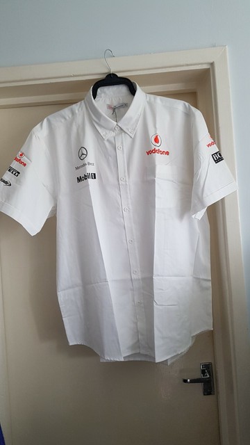 mercedes f1 white shirt