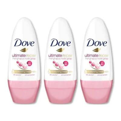 Dove Ultimate Repair Antiperspirant Roll On Deodorant, 40ml (Pack