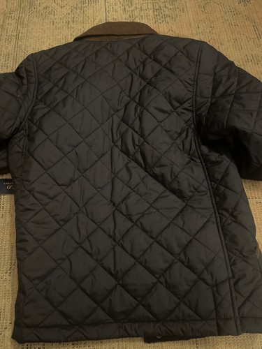 NWT Polo Ralph Lauren Boys Aviator Navy Jacket Corduroy trim L (14-16) - Picture 7 of 7