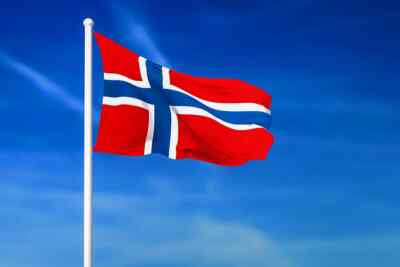 NORWEGEN FLAGGE NEU 5 x 3 FT LARGE Flaggen Norwegische Nationalflaggen Europa Fußball