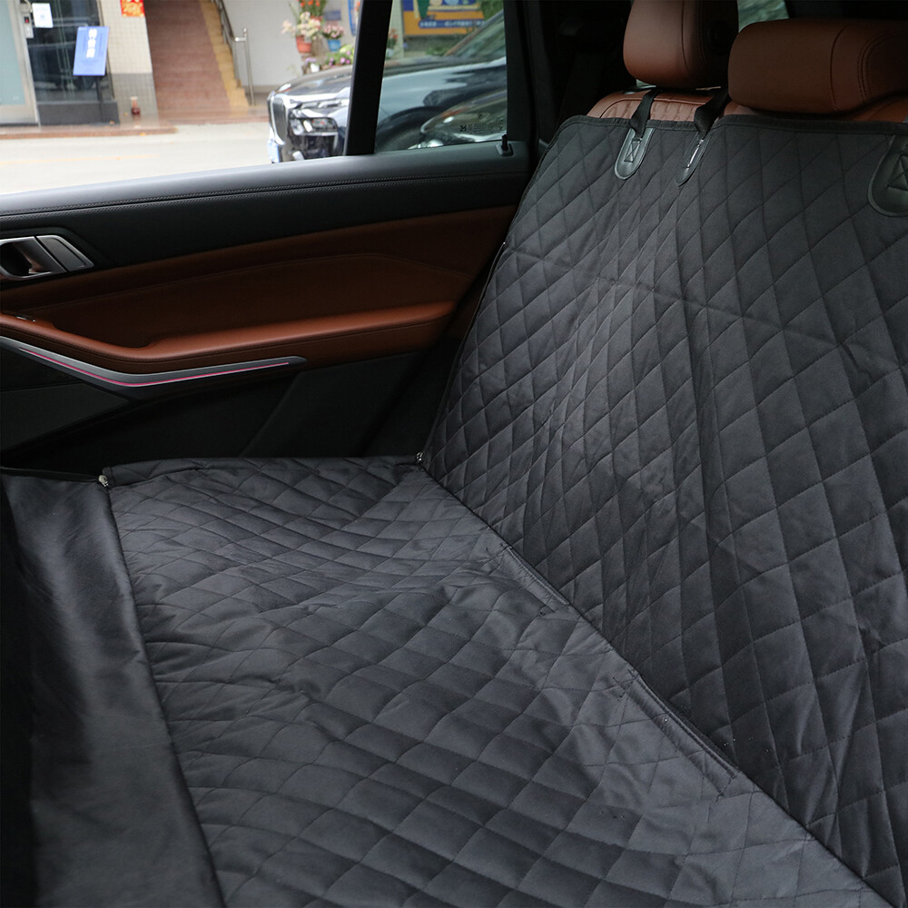 Car Seat Cover For Pets, Dogs And Cats-Bench Protector for Cars Trucks and Vans-image