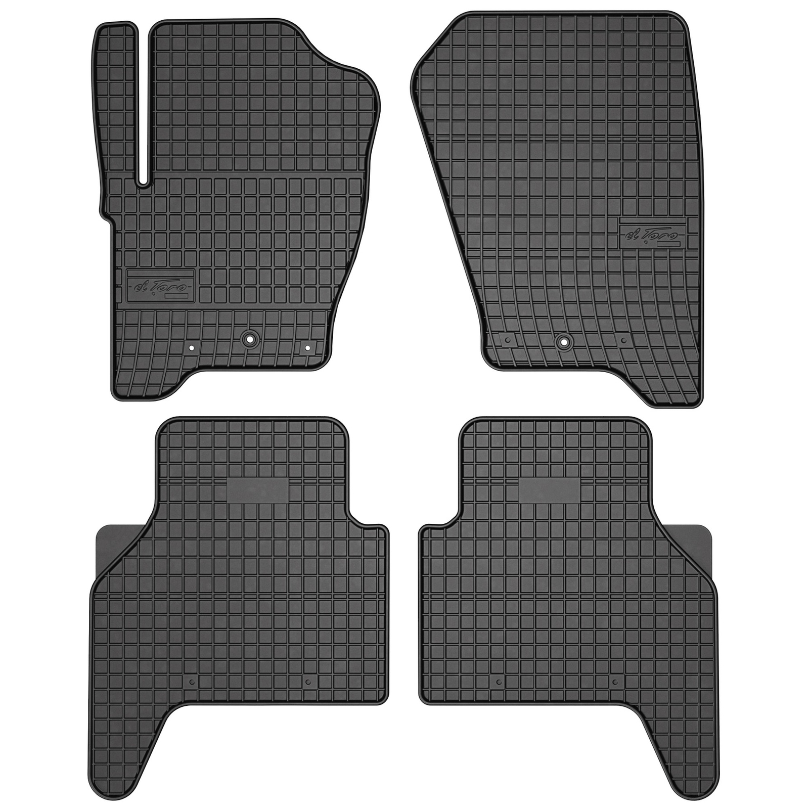 Tapis de sol Land Rover Range Rover Sport 1 en caoutchouc noir Frogum El Toro