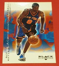 2000-01 UD Black Diamond Latrell Sprewell Card - New York Knicks