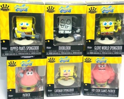 Nickelodeon **FUNKO MINI SPONGEBOB & PATRICK FIGURES** You Choose Your Favorites