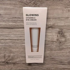 New ! 0.5 FL oz Global Beauty Care Glowing Vitamin C Eye Cream