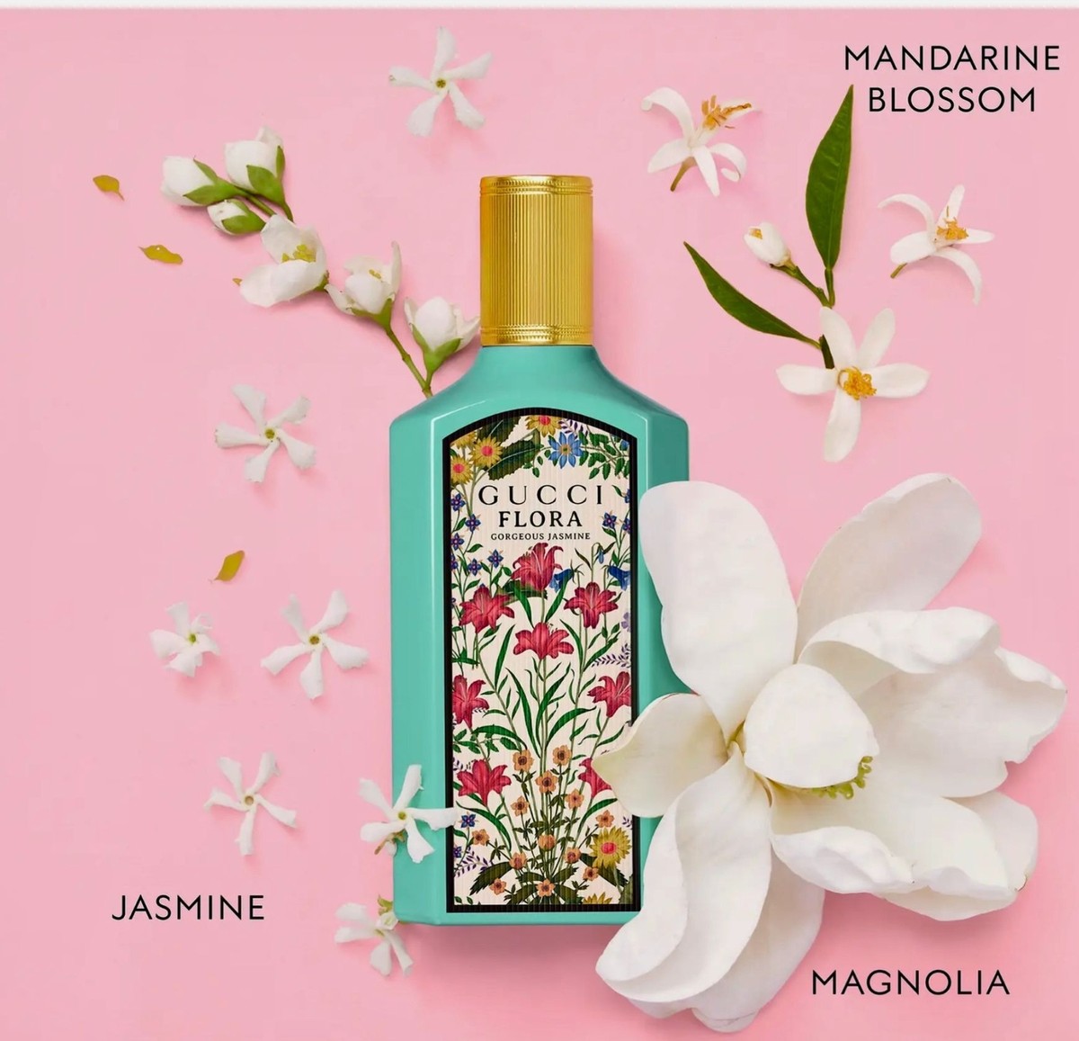 Gucci Flora Gorgeous Jasmine Eau De Parfum 100ml With Floral