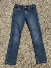 Children  s Place Girls Jeans Super Skinny Sz 6X/7 Adj Waist