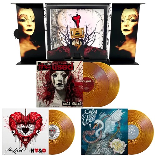 THE USED 25 YEAR COLLECTOR'S EDITION CUSTOM Vinyl LP BOX SET Boxset