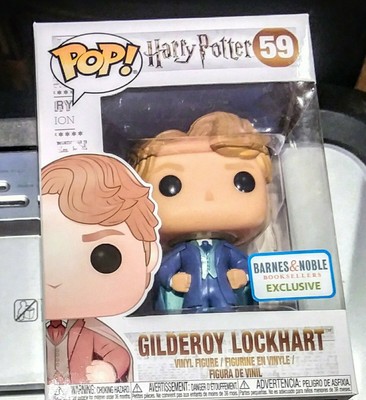 Funko Pop #59 Harry Potter GILDEROY LOCKHART Barnes & Nobles Exclusive Vinyl NEW | eBay