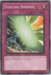 Synchro Barrier DP10-EN026 Common Unlimited Edition Yu-Gi-Oh