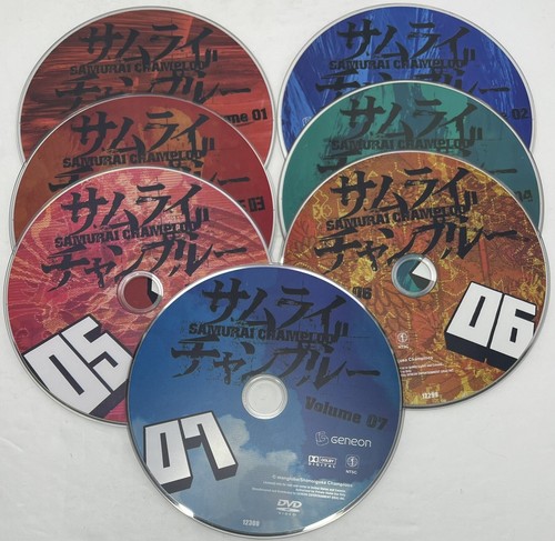 Samurai Champloo The Complete Series (Dvd, 2005 Anime TV Series, OOP, NTSC) Cad - Picture 11 of 11