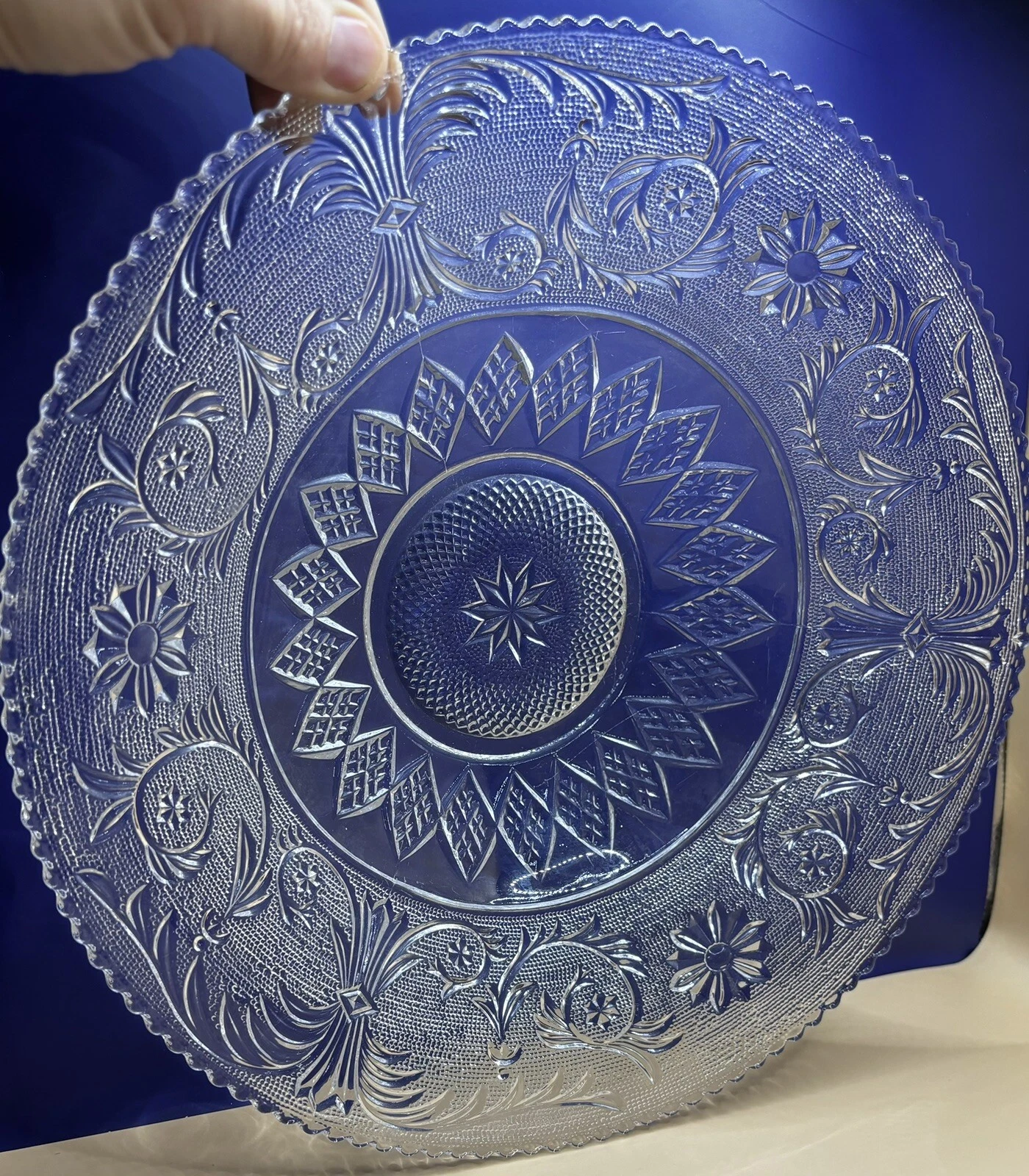 12 inch Flared Bowl Sandwich Clear by DUNCAN & MILLER, 1925- 1965