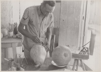 1950s CUBA CUBAN ART ARTIST CRAFT SOUVENIR PORTRAIT BENICIO SALAZAR Photo C48