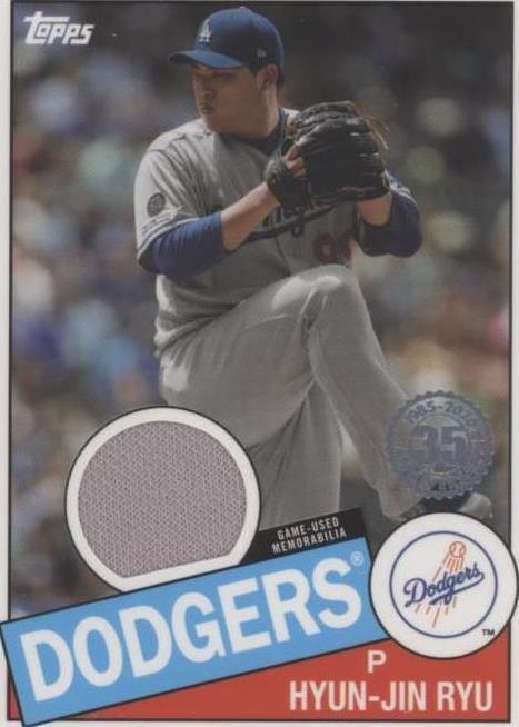 2020 Topps - Hyun-jin Ryu #85R-HR - 1 of 1