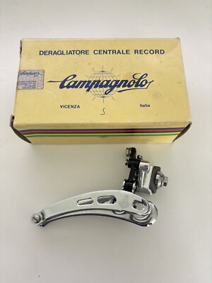 Dérailleur Campagnolo Record Vintage – Années 70/80, Neuf En Boîte D’origine
