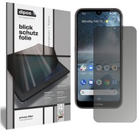 Nokia 4.2 Blickschutzfolie Matt Schutzfolie Folie Display Schutz Dipos
