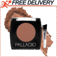 Palladio Brow Powder for Eyebrows, Soft & Natural Eyebrow Powder, Auburn