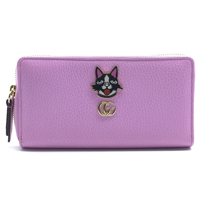 gucci wallet pink leather