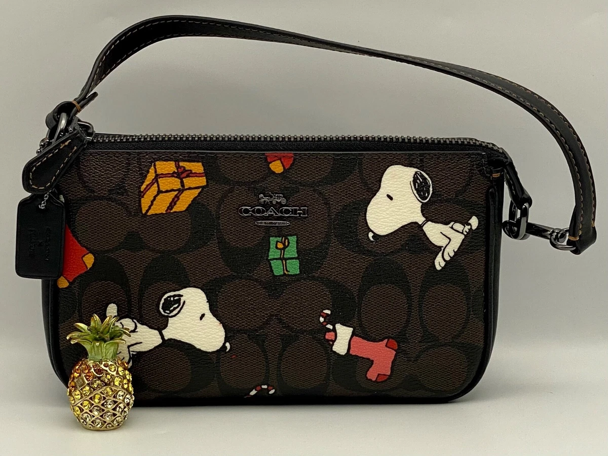 Coach christmas purse sale