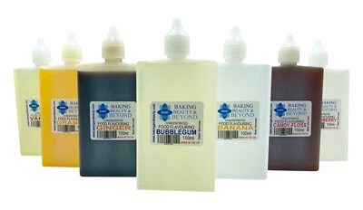 BAKING, BEAUTY & BEYOND Baking Beauty and Beyond Concentrated Liquid Food Flavours for Cake Baking 100ml