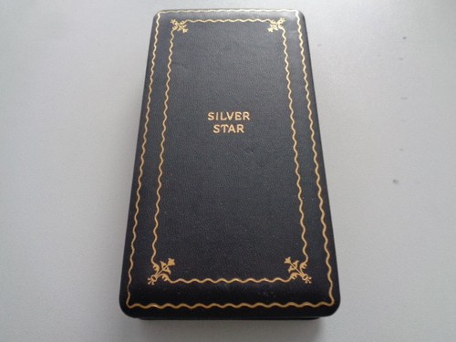 Original WWII Silver Star im Etui USA ab 1941 Top Zustand - Picture 2 of 9