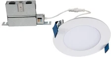 HLB 4 Inch Canless Ultra-Thin Recessed Lighting LED Wafer Light for Ceiling and